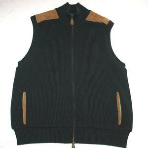 Orvis Mechanic's Foul Weather Sweater Vest Men M